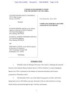 Horseshoe Crab Lawsuit