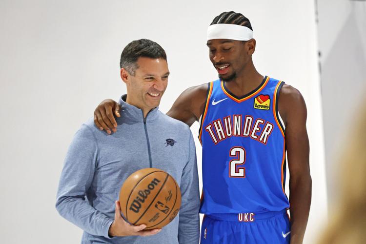 Thunder Media Day Basketball