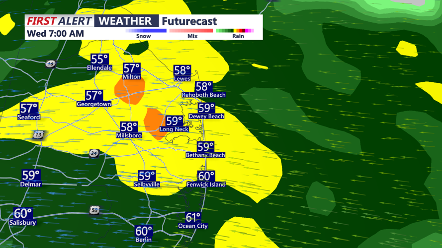 WEDNESDAY RAIN