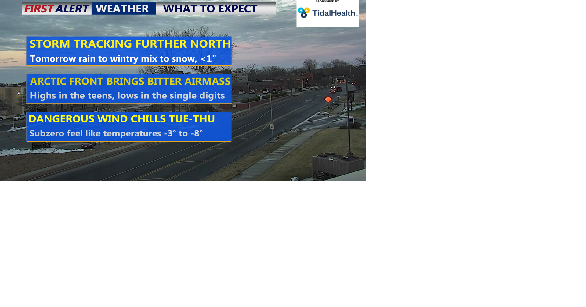 Rain to sleet to snow Sunday, followed by dangerously cold wind chills ...