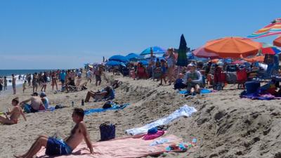 Bethany Beach sees sand cliffs fresh off beach replenishment