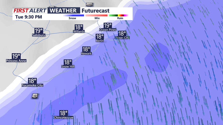 Light Snow Tonight