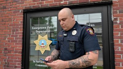 Lieutenant Joel Diaz with the Georgetown Police Department