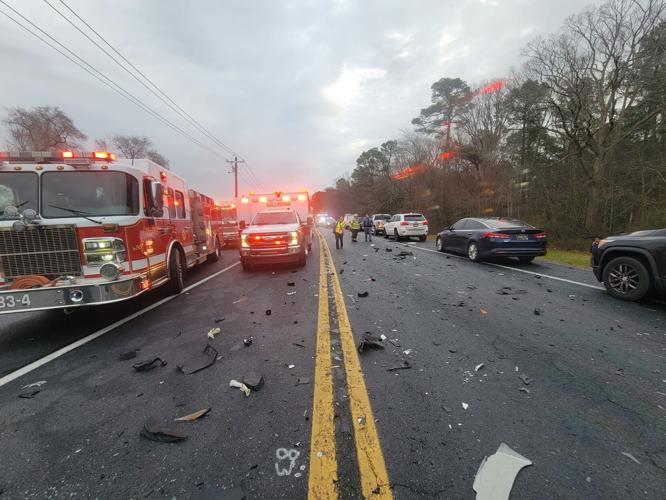 The crash occurred around 7:15 a.m. Wednesday morning. Courtesy Millsboro Fire Company.