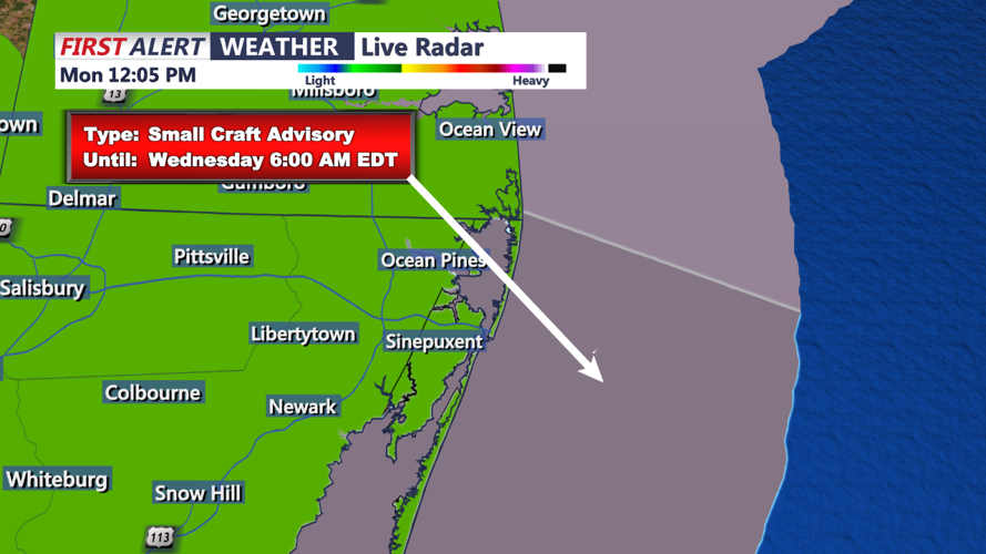 SMALL CRAFT ADVISORY OCEAN CITY