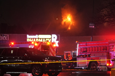 First responders on the scene