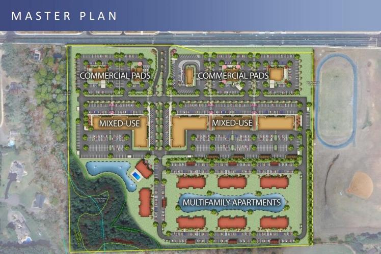 Renderings of master plan