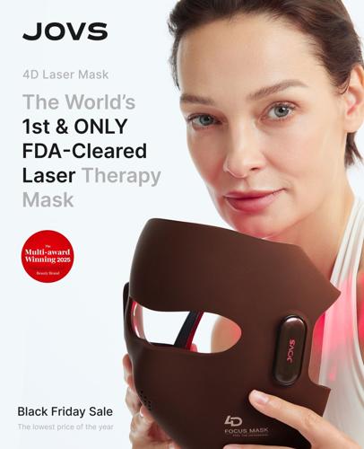 JOVS Launches the World's First and Only FDA-Cleared Laser Mask, Disrupting the Red Light Therapy Industry