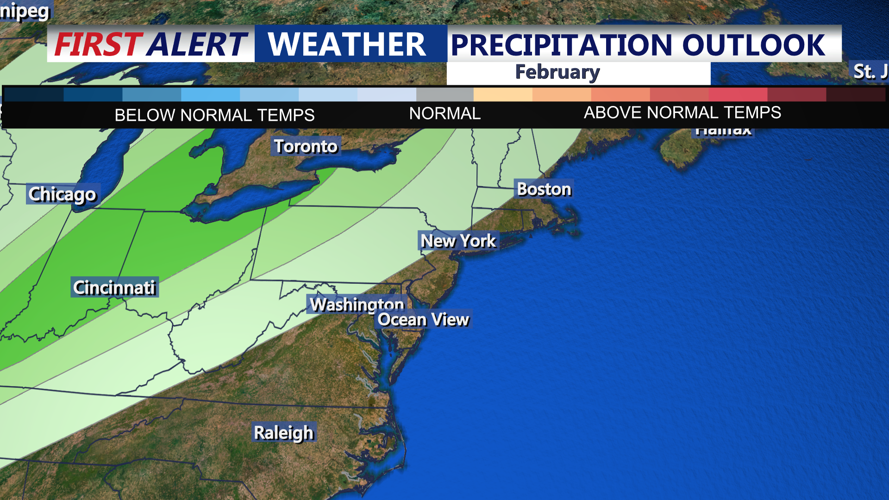 February Precipitation Outlook