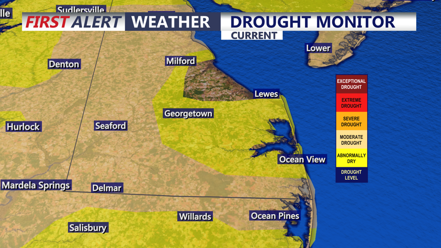DROUGHT MONITOR - CLOSE UP