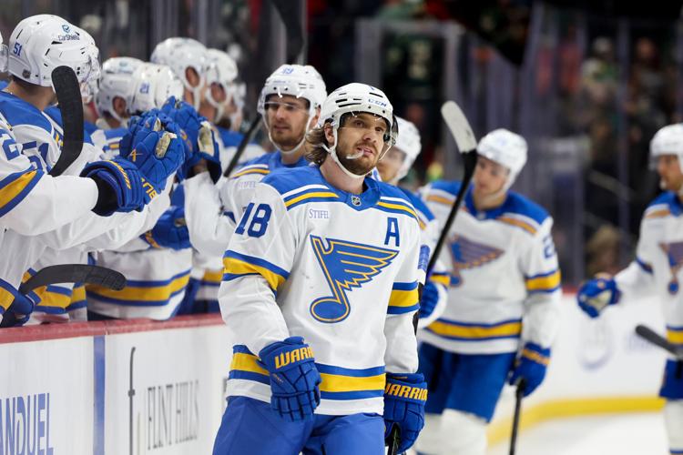 Blues New Leadership Hockey