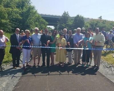 Lewes Bike Trail Kiosk Dedicated to Tom Draper