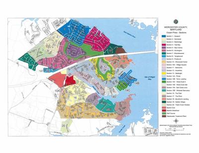 Ocean Pines Flushing Map