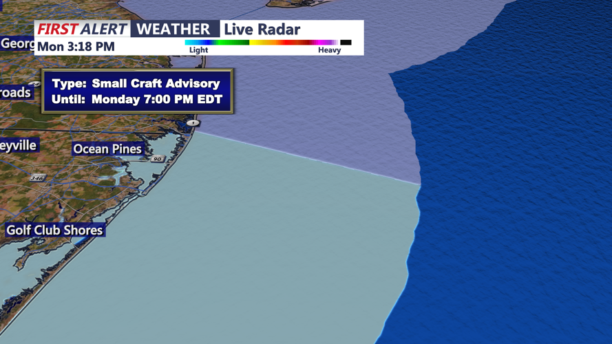 SMALL CRAFT ADVISORY - OCEAN CITY