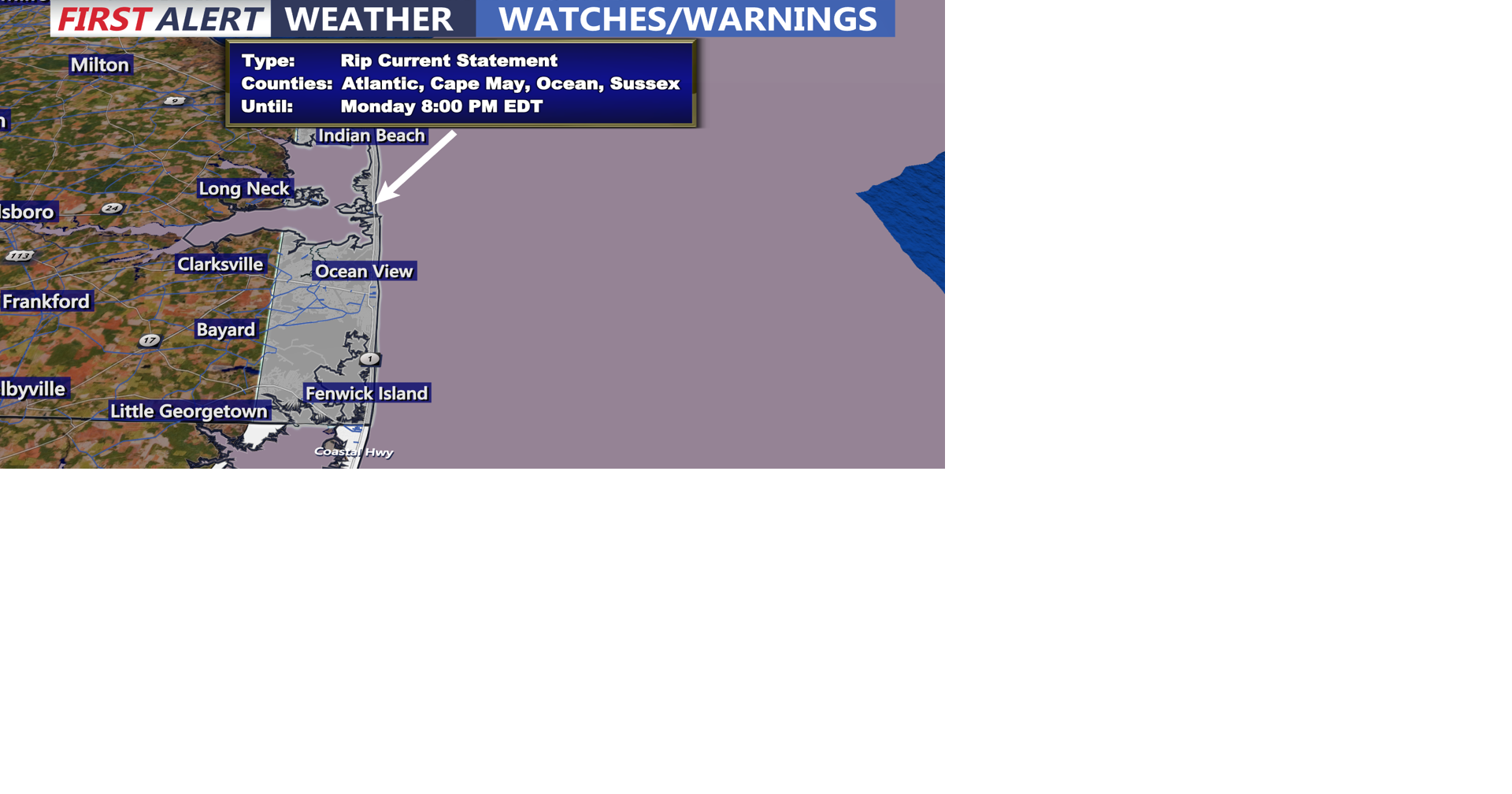 Cold front brings showers, cooler air to Sussex County and Ocean City ...