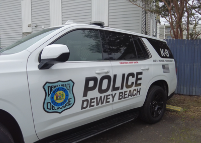 Dewey Beach Police updates police cars