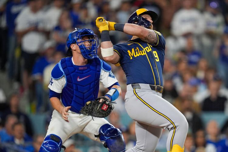 NLCS Brewers Dodgers Baseball