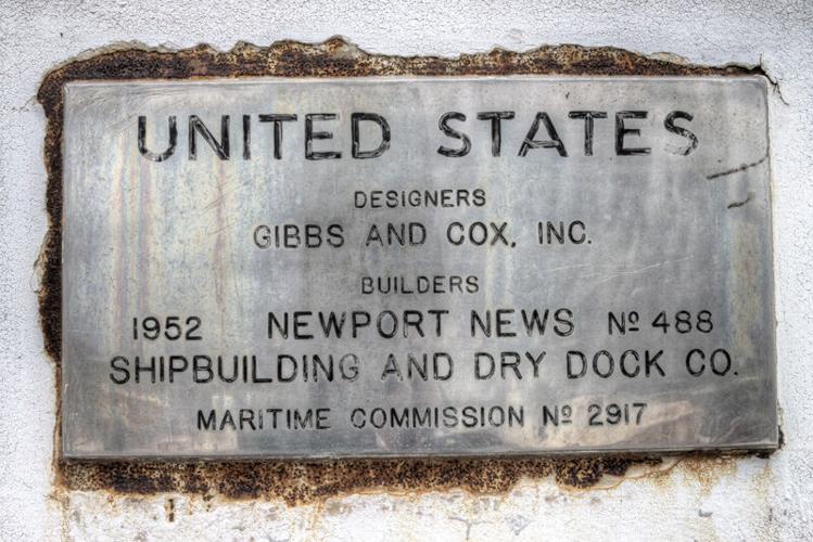 SS United States Plate