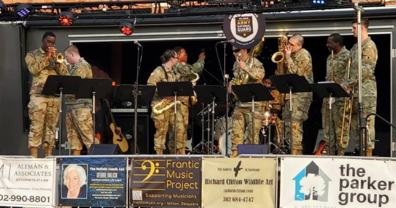 Delaware National Guard's 287th Army Band to kick off America 250 tour in Milton