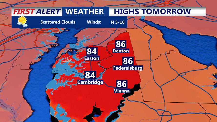 HIGHS TOMORROW CAMBRIDGE