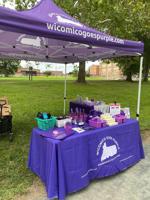 Wicomico Goes Purple shows support for sixth year