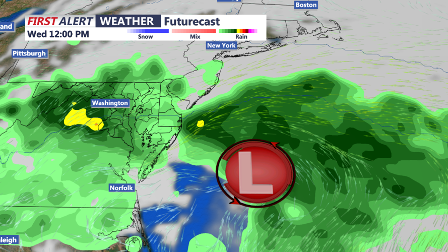 Rain Tuesday PM - Wednesday