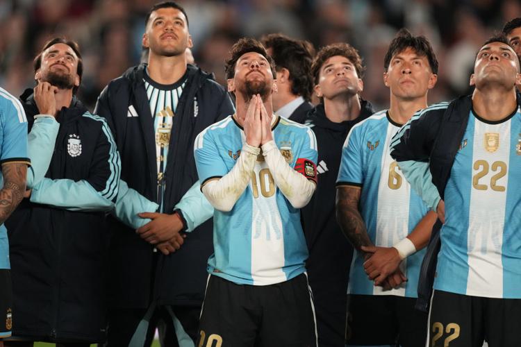 Argentina Messi Farewell Soccer
