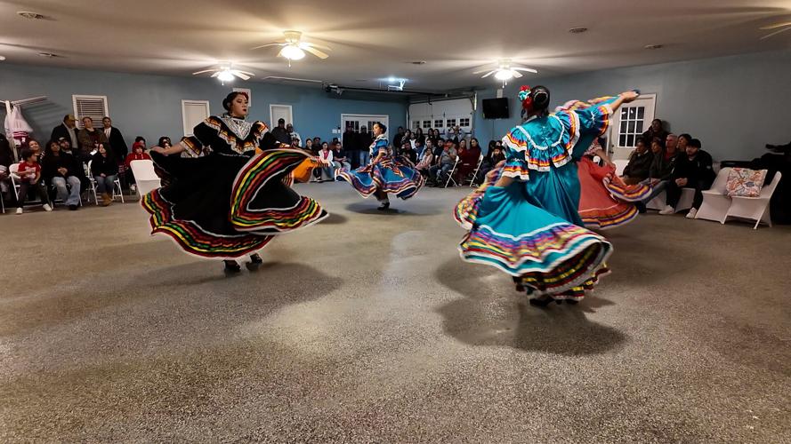Dancers at the event.