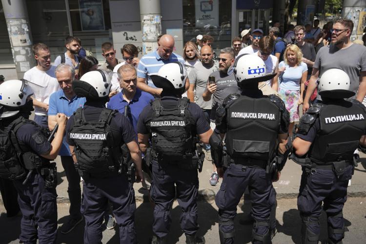 Serbia Protest