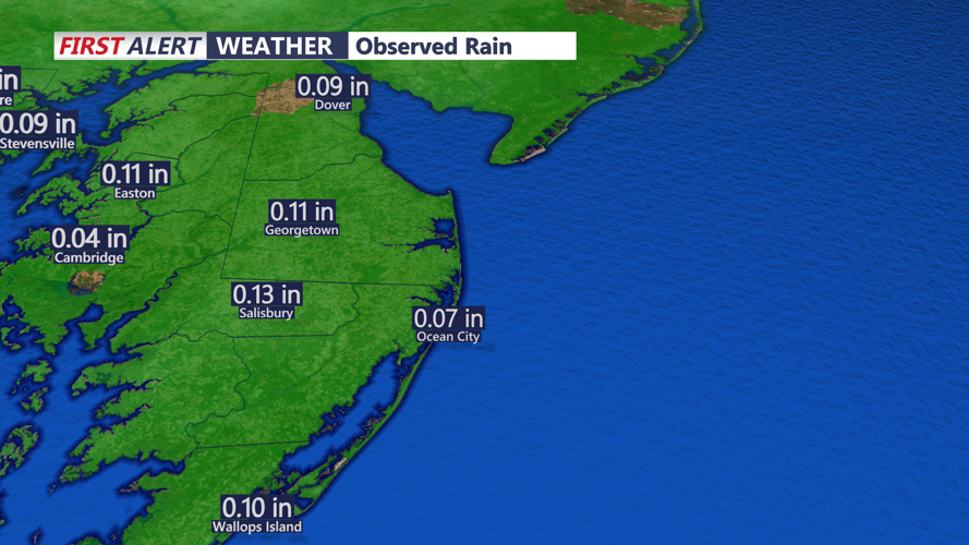 OBSERVED RAINFALL