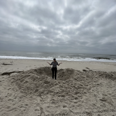 Assateague Island sea shore