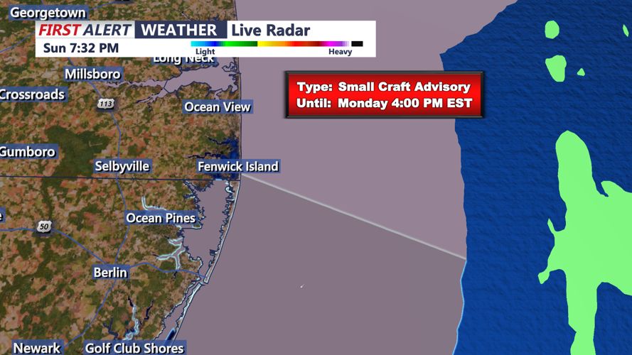 SMALL CRAFT ADVISORY - OCEAN CITY