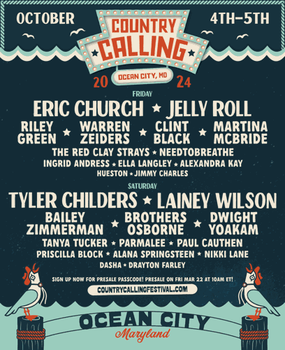 Country Calling Festival Flyer