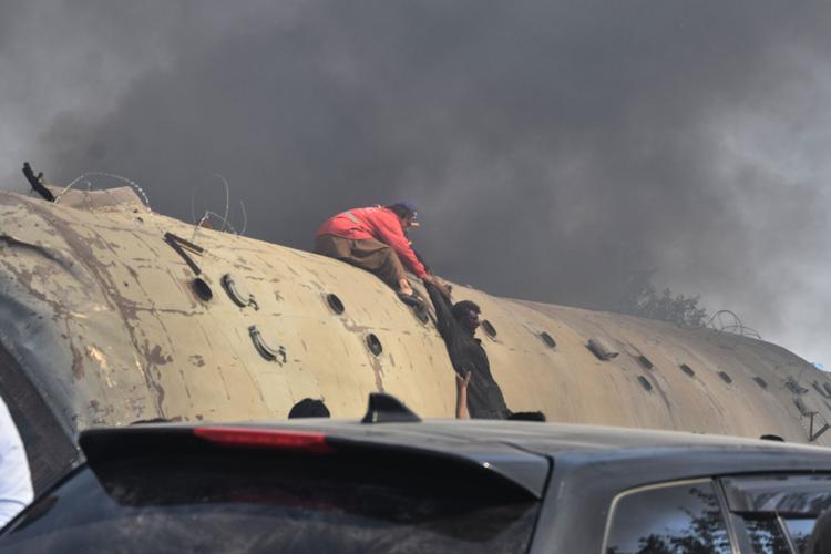 Pakistan Train Bombing