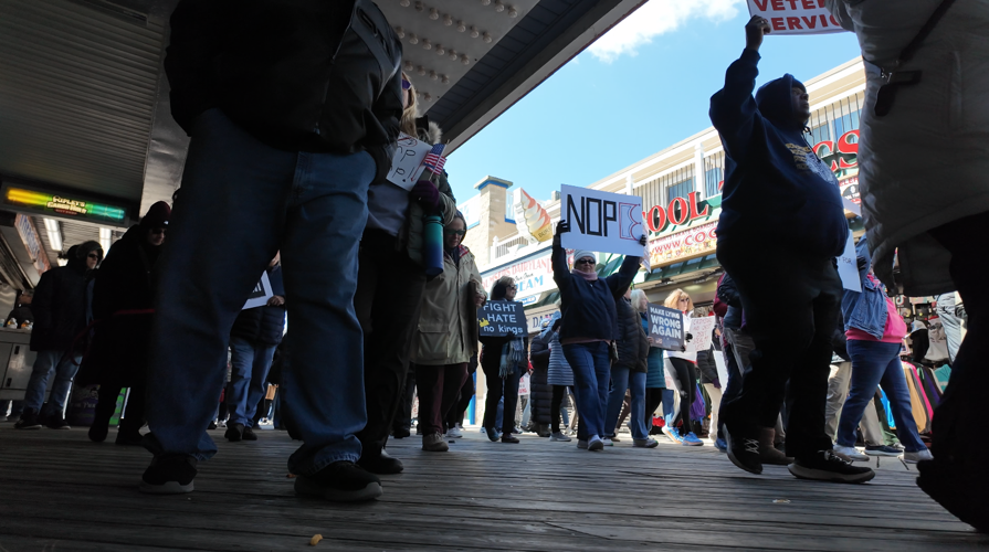 Ocean City Boardwalk Protesters