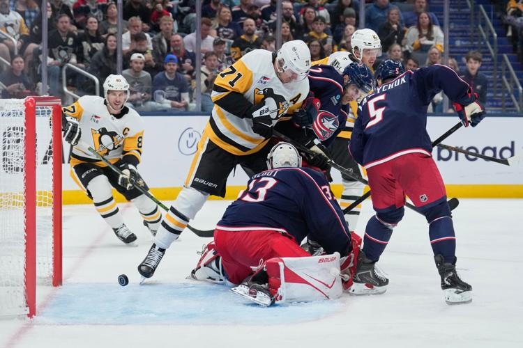 Penguins Blue Jackets Hockey