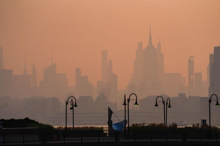 APTOPIX Climate Wildfires Smoke New York