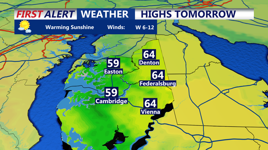 HIGHS TOMORROW CAMBRIDGE