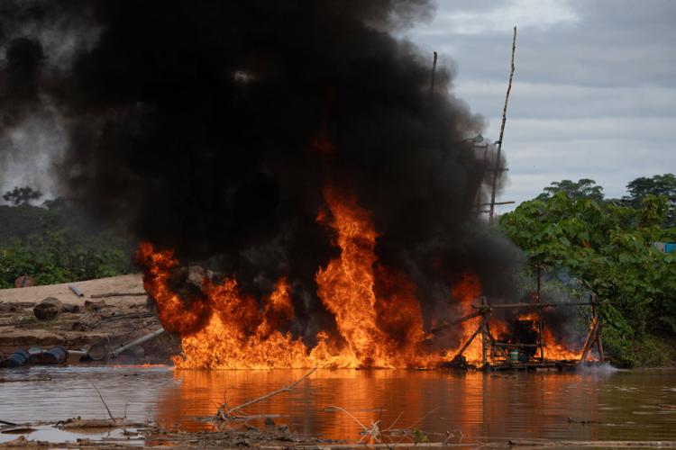 Climate Peru Illegal Mining