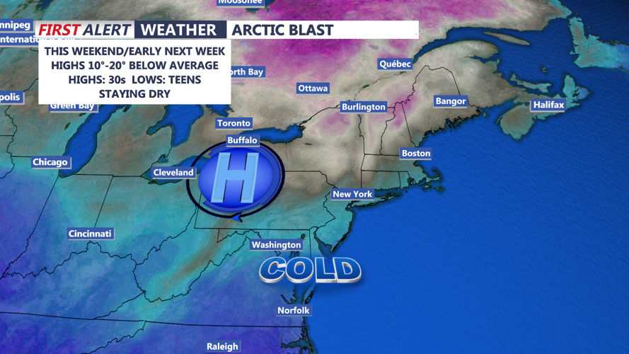 Arctic Blast This Weekend