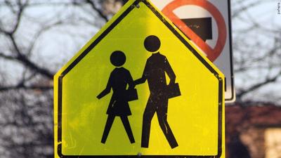 Pedestrian sign