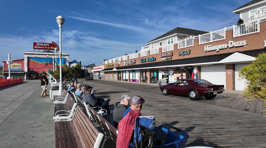 Boardwalk parade