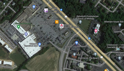 Route 1 and Old Landing Road