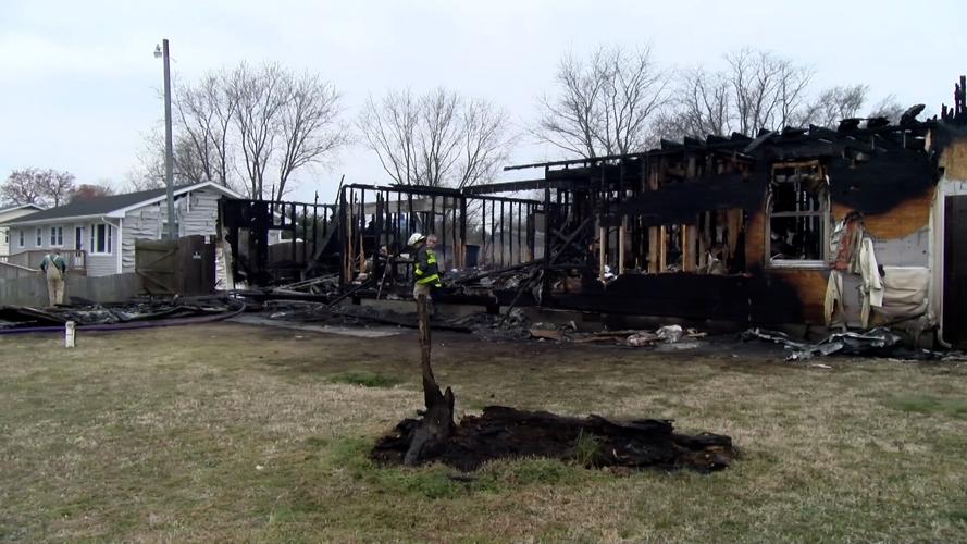 The fire occurred in a home on Morgan Drive in Lincoln.