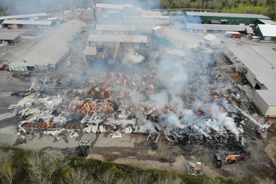 Lumber Mill Explosion