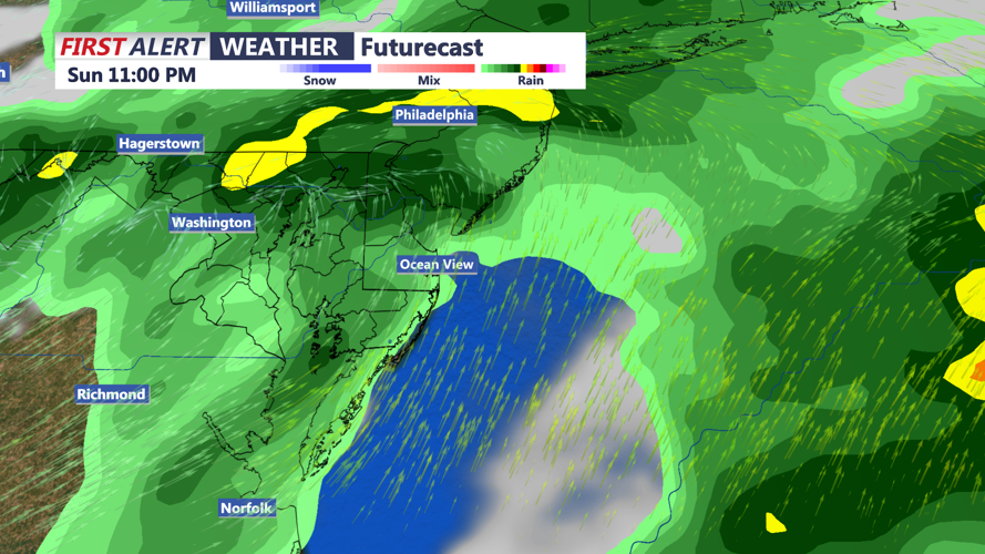 FUTURECAST - RAIN/STORMS
