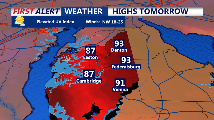 HIGHS TOMORROW CAMBRIDGE