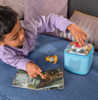 Milford Public Library promotes early literacy for young children with the help of Tonies