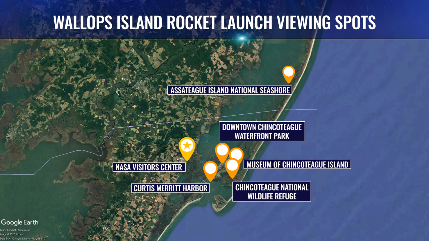 Where to watch Thursday's Wallops Island rocket launch | News | coasttv.com