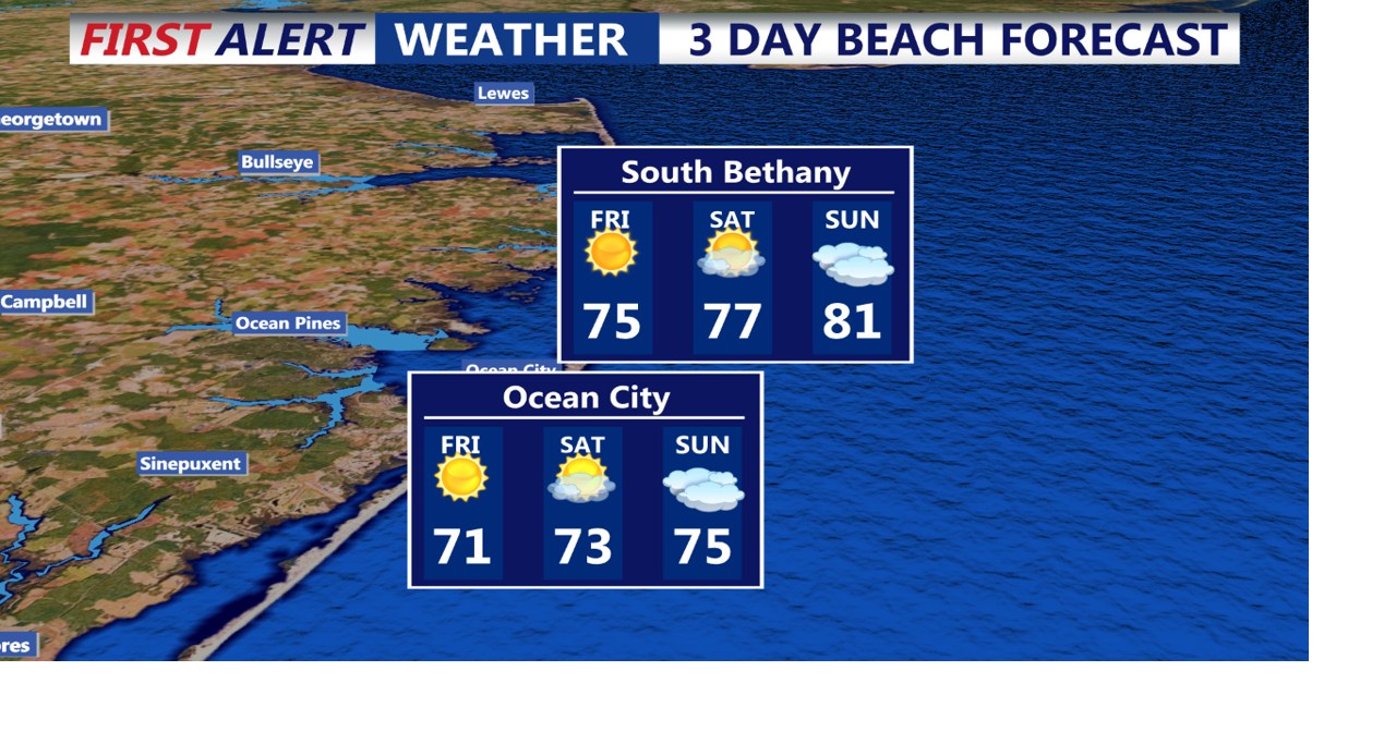Pleasant weather continues through Saturday with a chance of showers by ...